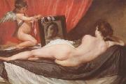 Diego Velazquez Venus at her Mirror (mk08) oil on canvas